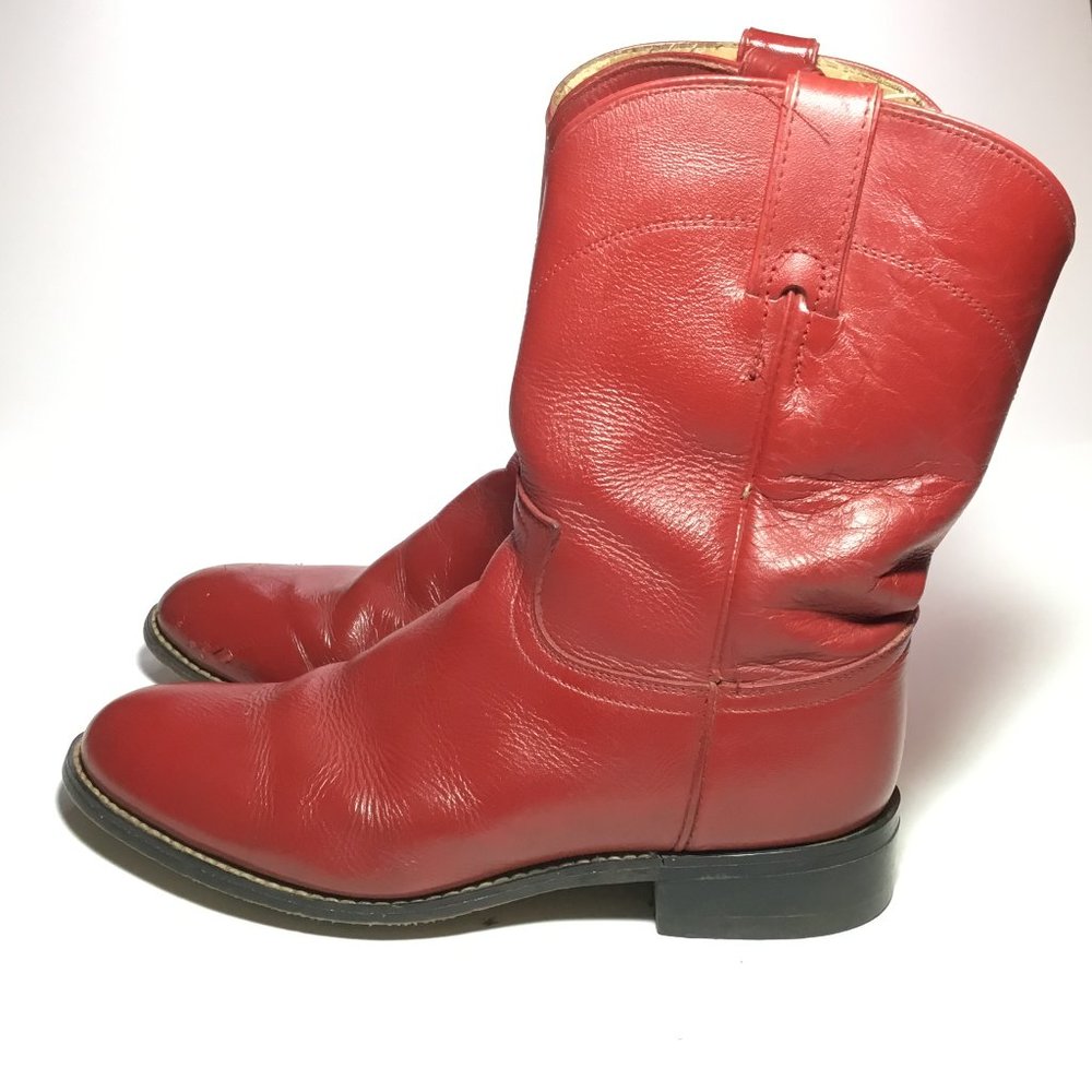 Justin Boots Woman's Classic Western Roper Kipskin